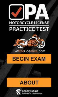 Motorcycle Practice Exam android App screenshot 2